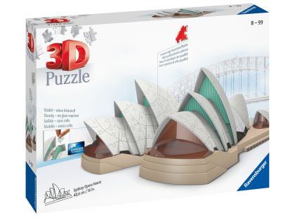Ravensburger 3D Puzzle 112432 Budova Opery v Sydney 216 dílků