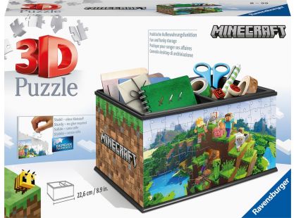 Ravensburger 3D Puzzle Úložná krabice Minecraft 216 dílků