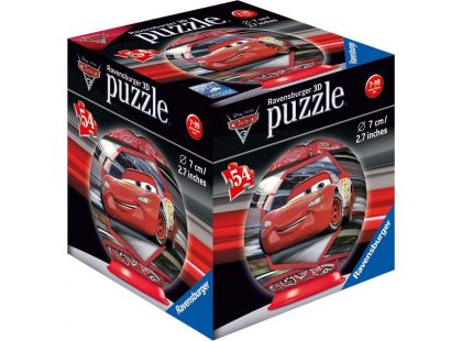 Ravensburger 3D puzzle Disney Auta 3 puzzleball - 54 dílků Blesk McQeen