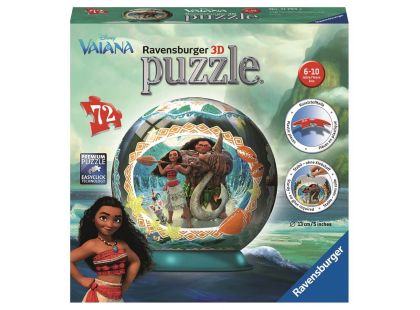Ravensburger 3D Puzzle Disney Vaiana 72 dílků