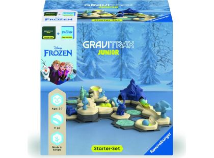 Ravensburger 733859 GraviTrax Junior Bundle: Startovní sada Star Disney: Ledové království