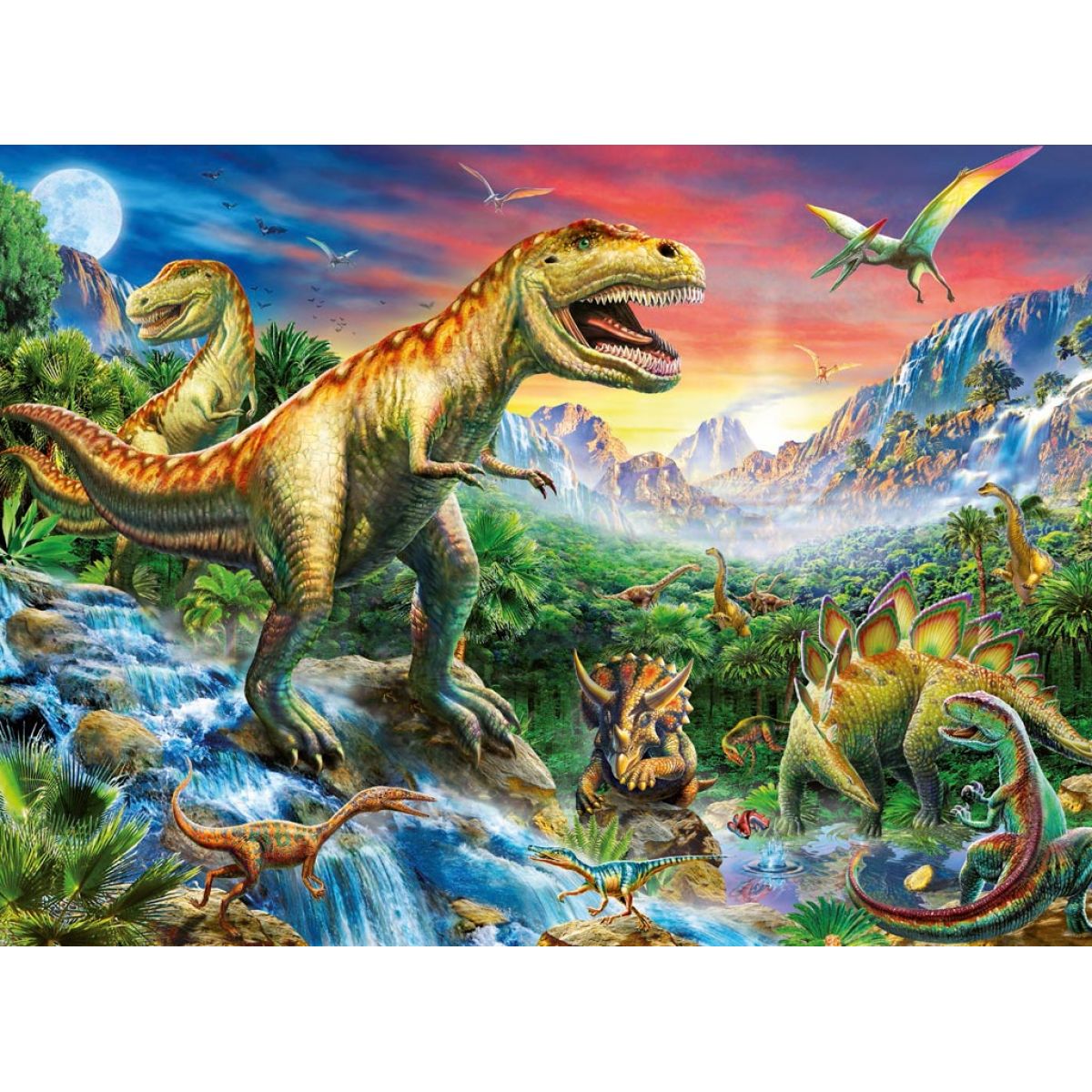 Ravensburger Dinosauři 100 XXL dílků