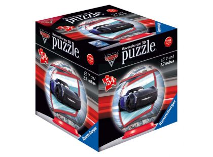 Ravensburger Disney Auta 3 Puzzleball 54 dílků položka (12,D)