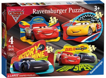 Ravensburger Disney Auta 4 v 1 tvary puzzle