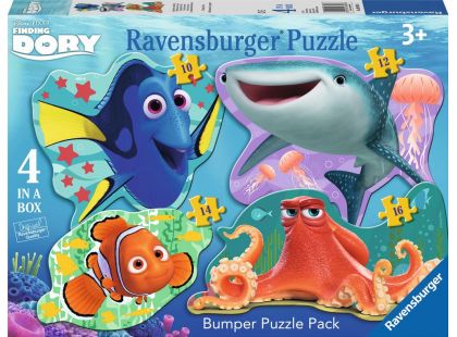 Ravensburger Disney Hledá se Dory 4 v 1 tvary puzzle