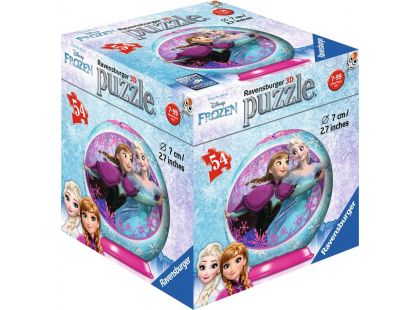Ravensburger Disney Ledové království puzzleball 54 dílků 02 Anna a Elsa pohled na sebe