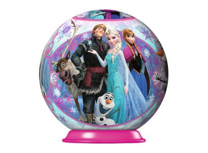 Ravensburger Disney Ledové království puzzleball 54 dílků 04 Frozen, Anna, sněhulák, sob