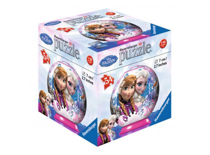 Ravensburger Disney Ledové království puzzleball 54 dílků 01 Elsa a Anna zimní