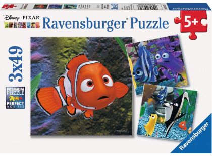 Ravensburger Disney Nemo V akváriu puzzle 49 dílků