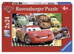 Ravensburger Puzzle Auta Nová dobrodružství 2 x 24 dílků