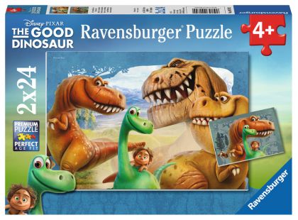 Ravensburger Disney Puzzle Hodný Dinosaurus 2x24 dílků