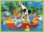 Ravensburger Disney Puzzle Mickeyho Mouse Klubík 4x puzzle v boxu 4