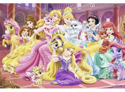 Ravensburger Disney Puzzle Nejlepší přátelé princezen 2x24 dílků