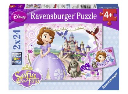 Ravensburger Disney Puzzle Princezna Sofia 2x24 dílků