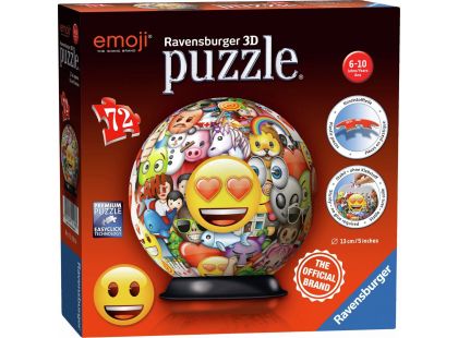 Ravensburger Emoji puzzleball 72 dílků