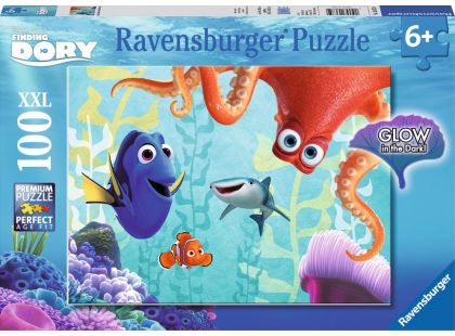 Ravensburger Hledá se Dory puzzle 100 dílků svítící
