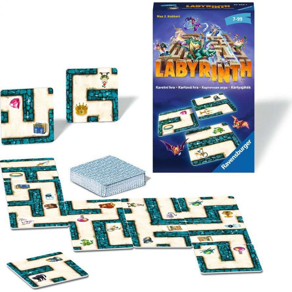 Ravensburger hry 209293 Labyrinth Karetní hra