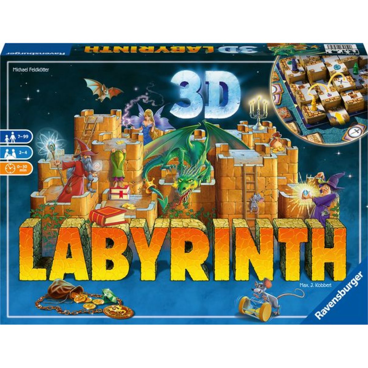 Ravensburger hry 262793 Labyrinth 3D