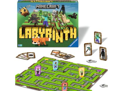 Ravensburger hry Labyrinth Minecraft