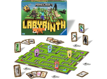 Ravensburger hry Labyrinth Minecraft