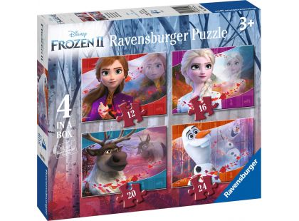 Ravensburger Puzzle 4 v 1 Disney Ledové království 72 dílků