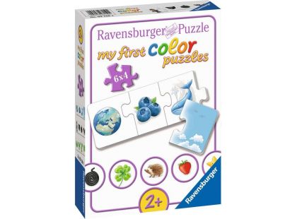 Ravensburger Puzzle Moje první puzzle Naučme se barvy 6 x 4 dílků