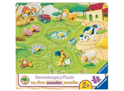 Ravensburger Puzzle 036837 Malá farma 9 dílků