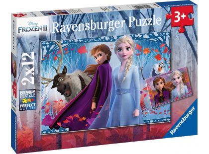Ravensburger Puzzle Disney Ledové království II. 2 x 12 dílků