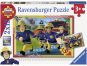 Ravensburger Puzzle Požárník Sam a jeho tým 2 x 12 dílků 2