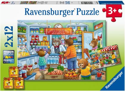 Ravensburger puzzle 050765 V obchodě 2x12 dílků