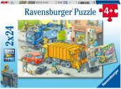 Ravensburger Puzzle Likvidace odpadu 2 x 24 dílků