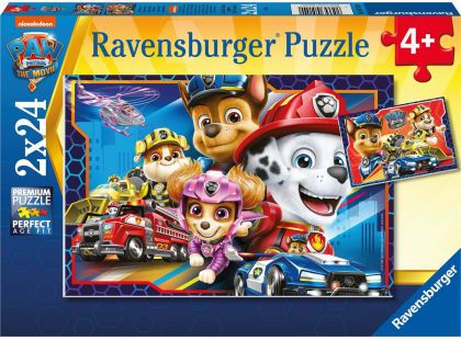 Ravensburger Puzzle Tlapková patrola Záchranáři 2 x 24 dílků