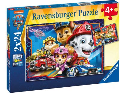 Ravensburger Puzzle Tlapková patrola Záchranáři 2 x 24 dílků