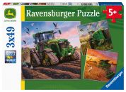Ravensburger Puzzle John Deere Hlavní sezona 3 x 49 dílků