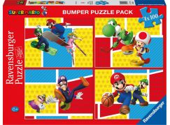 Ravensburger Puzzle Super Mario 4 x 100 dílků