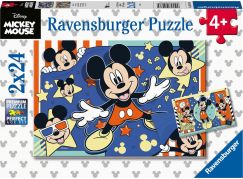 Ravensburger puzzle 055784 Disney Mickey Mouse 2x24 dílků
