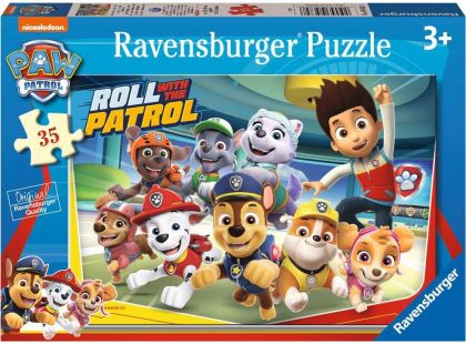 Ravensburger puzzle 056828 Tlapková patrola: Silná jednotka 35 dílků