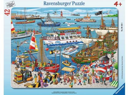 Ravensburger puzzle 061631 Výletní přístav 42 dílků