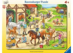 Ravensburger Puzzle Na koňské farmě 40 dílků