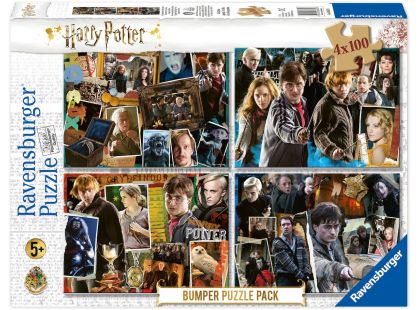Ravensburger Puzzle Harry Potter set 4 x 100 dílků