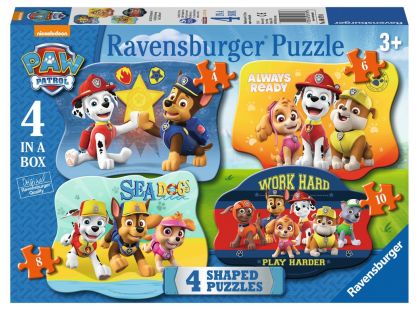 Ravensburger Puzzle 4 v 1 Tlapková patrola 28 dílků