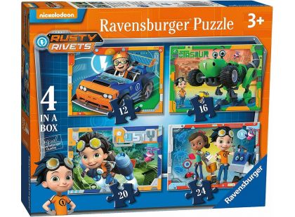 Ravensburger puzzle 069835 Rusty Rivets 4 v 1