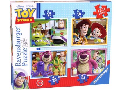 Ravensburger puzzle 071081 Toy Story příběh hraček 4v1