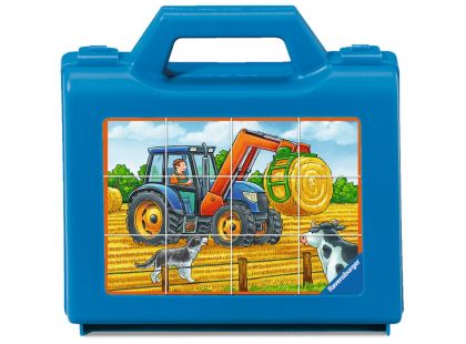 Ravensburger Puzzle 074327 Vozidla na farmě 12 dílků