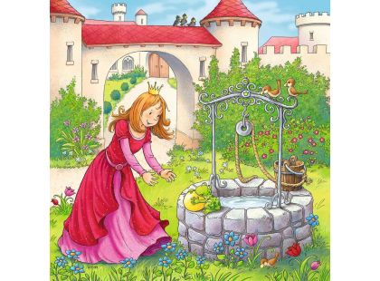 Ravensburger Puzzle Červená Karkulka a princezny 3 x 49 dílků