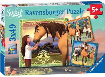 Ravensburger puzzle 080687 Spirit 3x49 dílků
