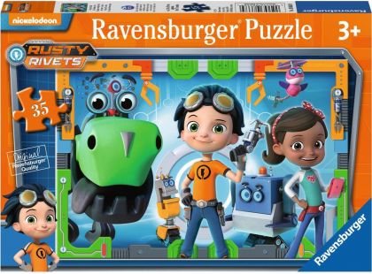 Ravensburger puzzle 086689 Rusty Rivets 35 dílků