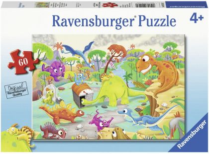 Ravensburger puzzle 095162 Dinosauři a čas 60 dílků