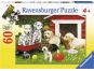 Ravensburger Puzzle Šťastná štěňátka 60 dílků 2