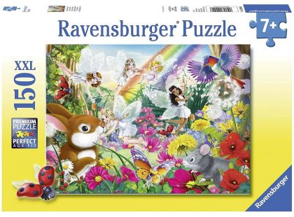 Ravensburger Puzzle 100446 Kouzelný les s vílami 150 dílků
